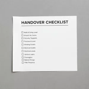 Odbiór mieszkania od dewelopera lista