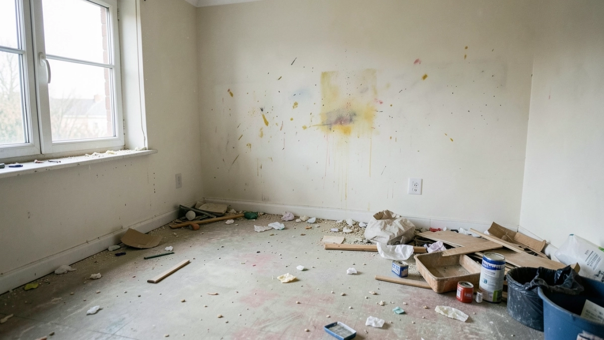 Cena za sprzątanie mieszkania po remoncie