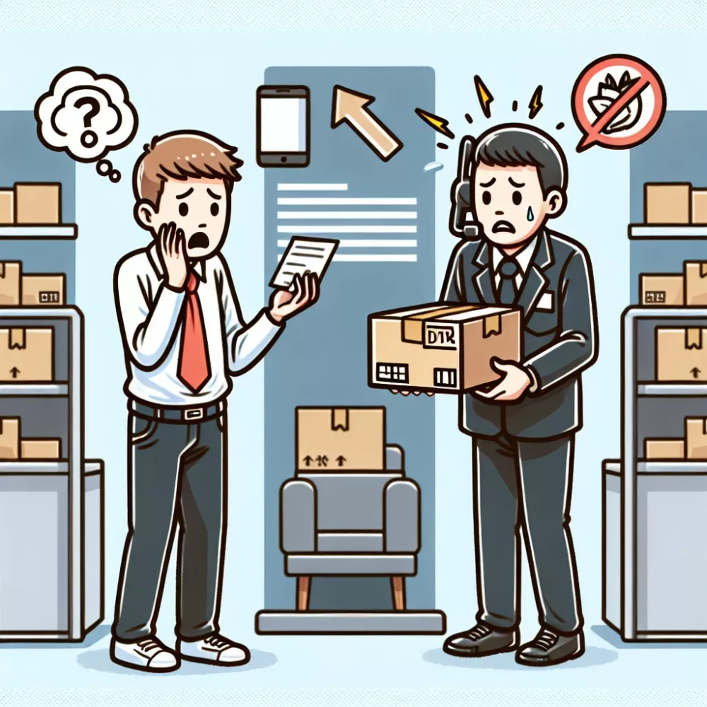 Co zrobić gdy coś nie jest zgodne podczas odbioru