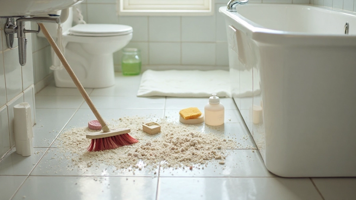 generalne sprzątanie łazienki