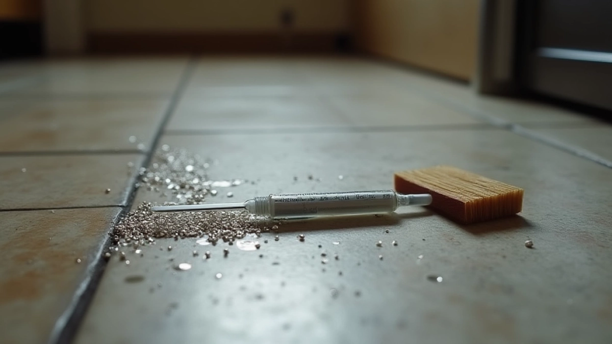 Jak posprzątać rozbity termometr rtęciowy