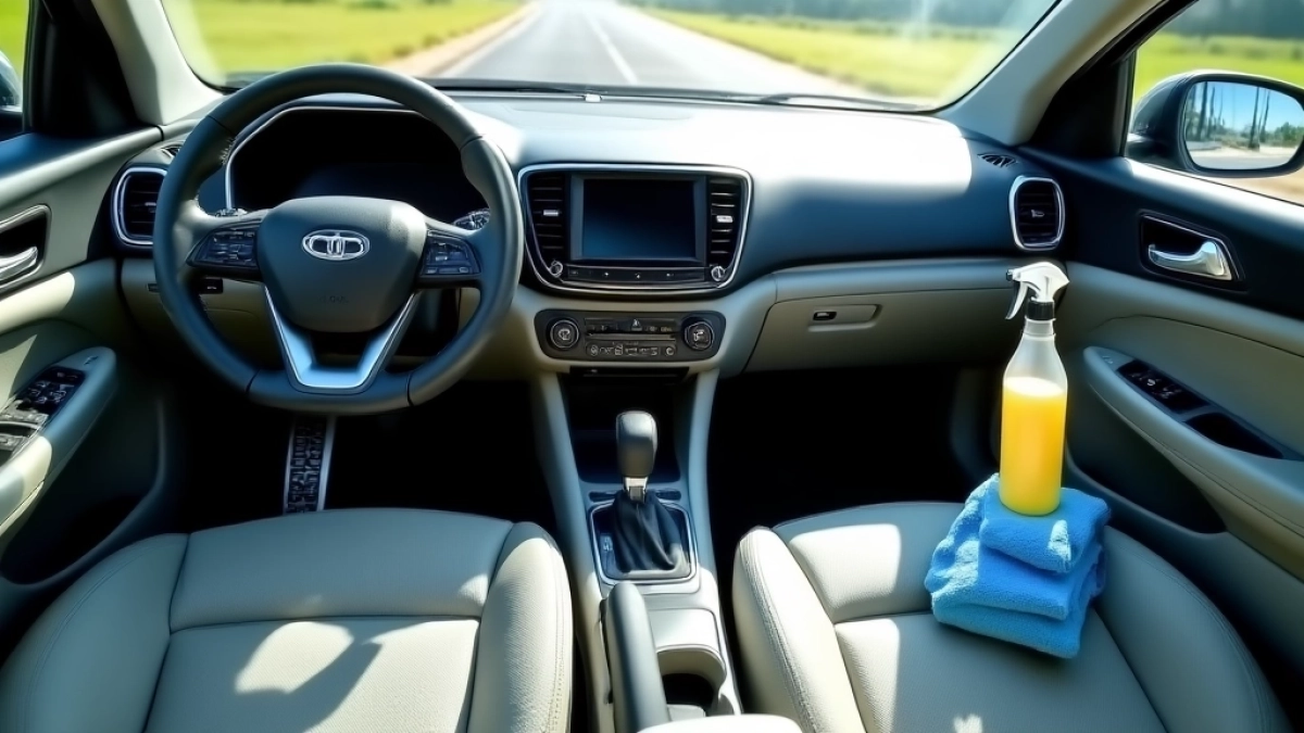 Jak posprzątać samochód w środku