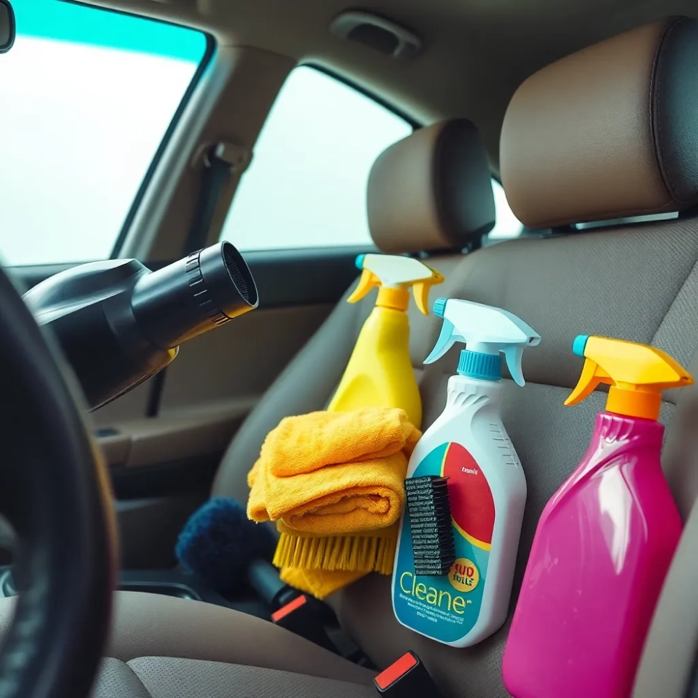 jak sprzątać samochód