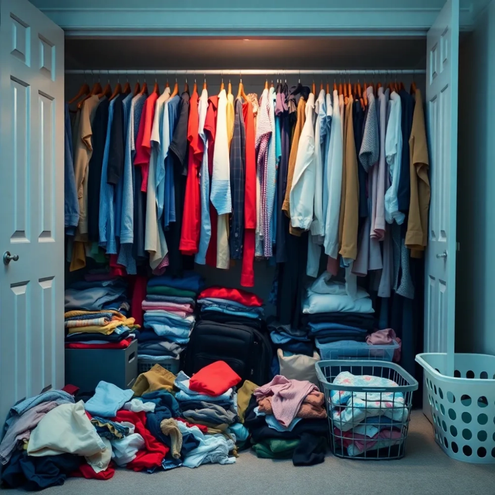 jak sprzątać szafę