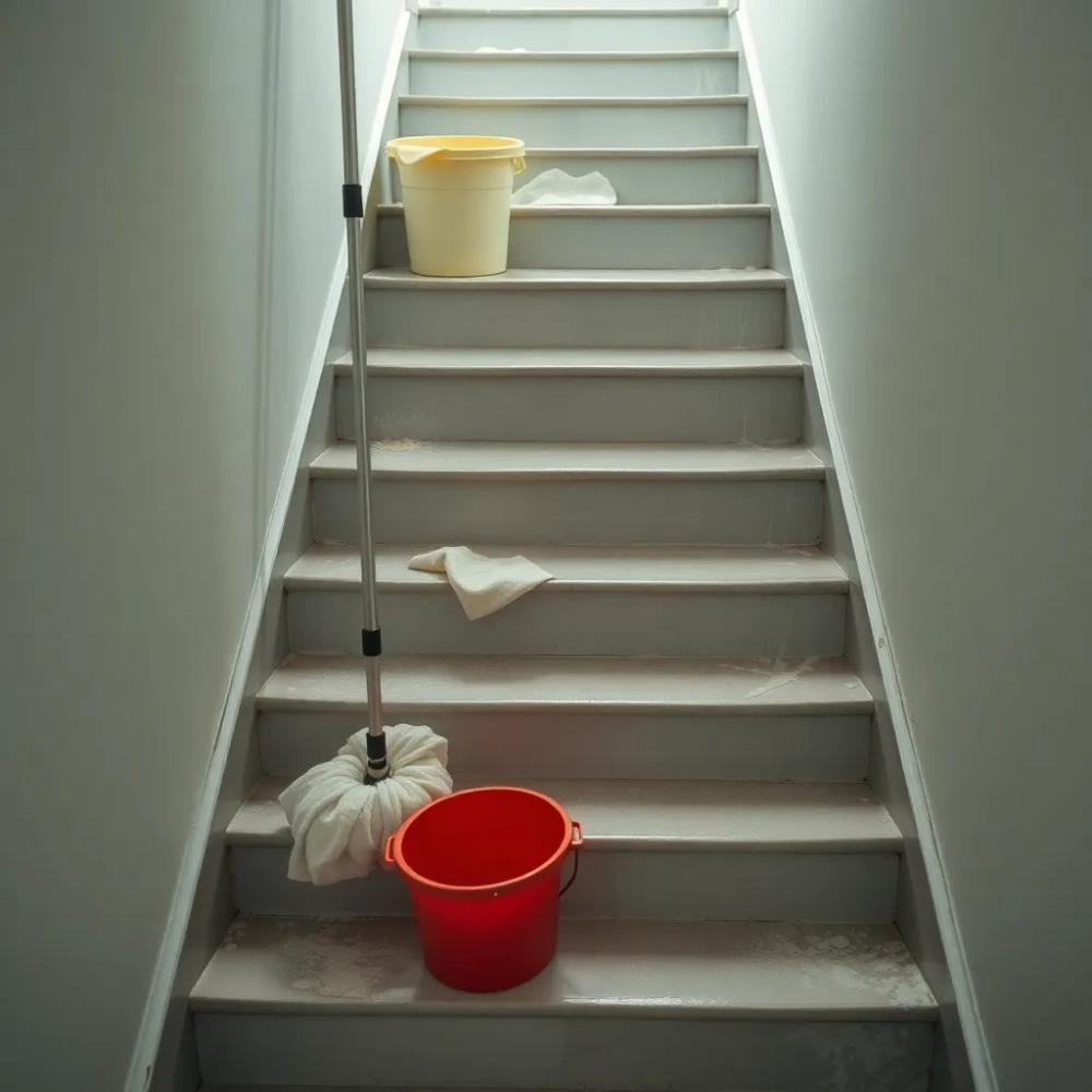 Jak wygląda sprzątanie klatek schodowych