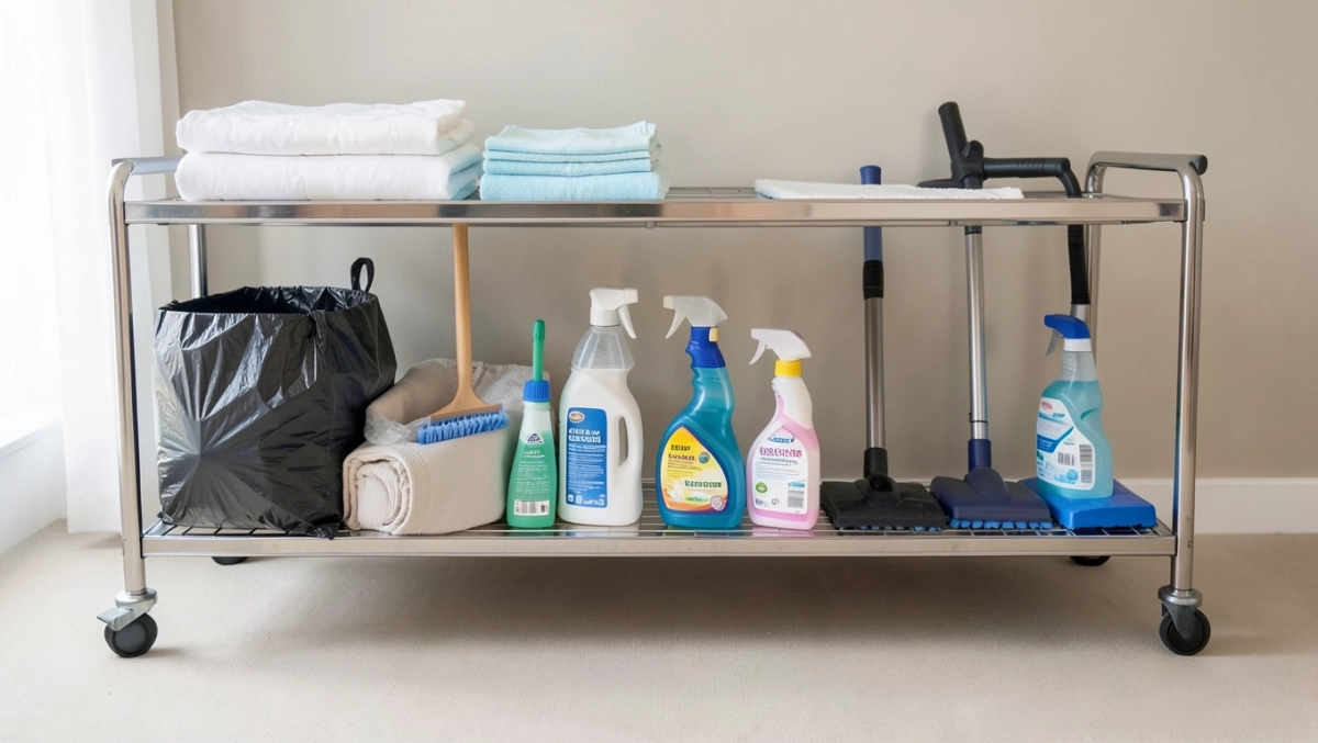 Kolejność sprzątania pokoju hotelowego