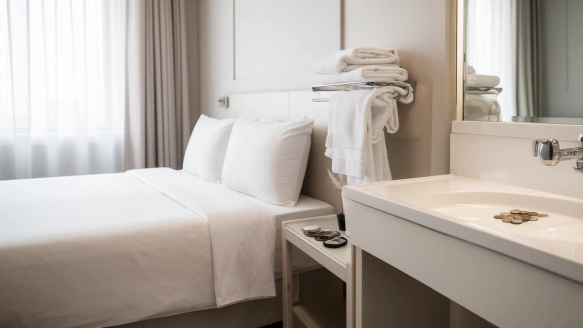 Napiwek dla sprzątaczki w hotelu