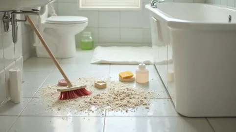 generalne sprzątanie łazienki