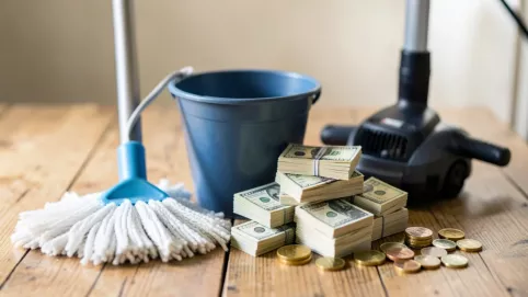 Jednoosobowa firma sprzątająca zarobki