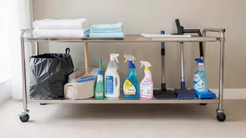 Kolejność sprzątania pokoju hotelowego