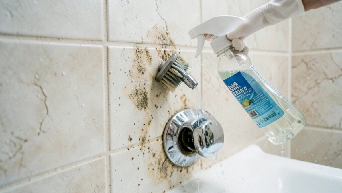 Sprzątanie łazienki octem