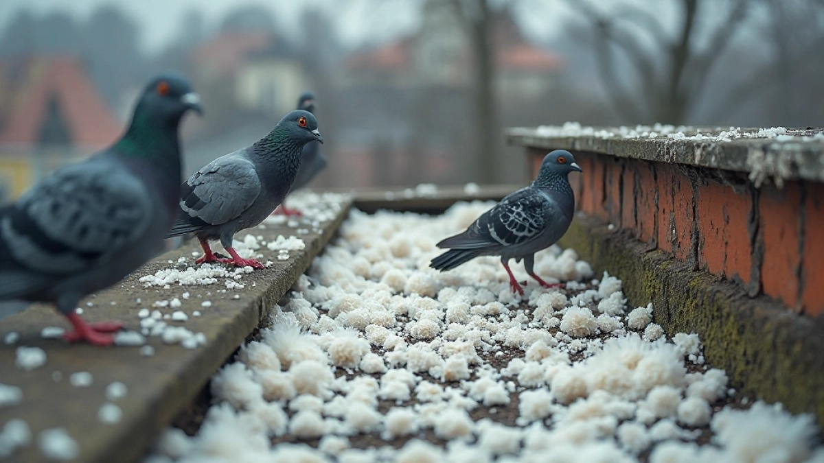 Sprzątanie po gołębiach Kraków